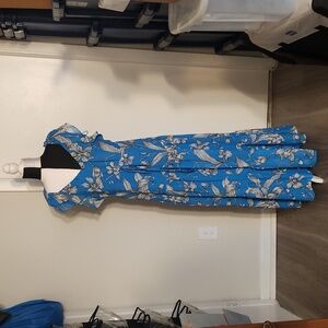 Taylor Blue Floral Dress